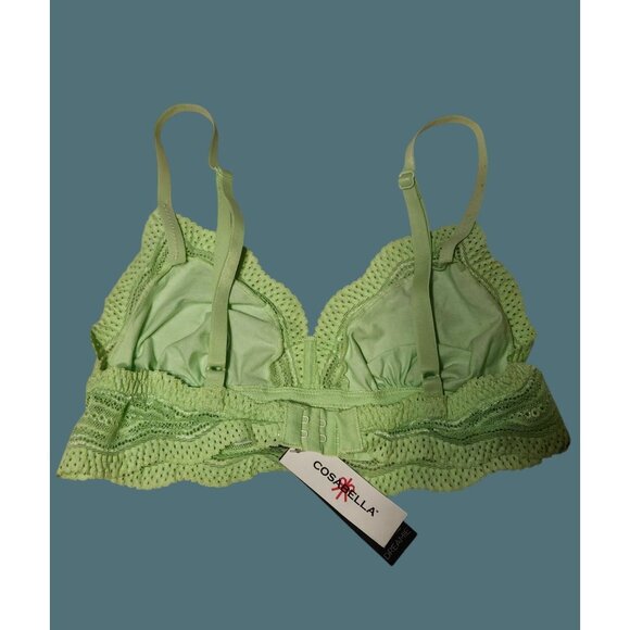 Cosabella Soft Triangle Dreamie Dolce Cotton Cup Unlined Bra Women Size M - Picture 2 of 5